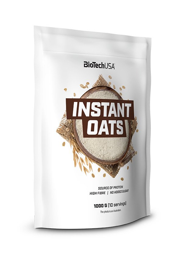 BioTechUSA Instant Oats, Cookies & Cream - 1000g