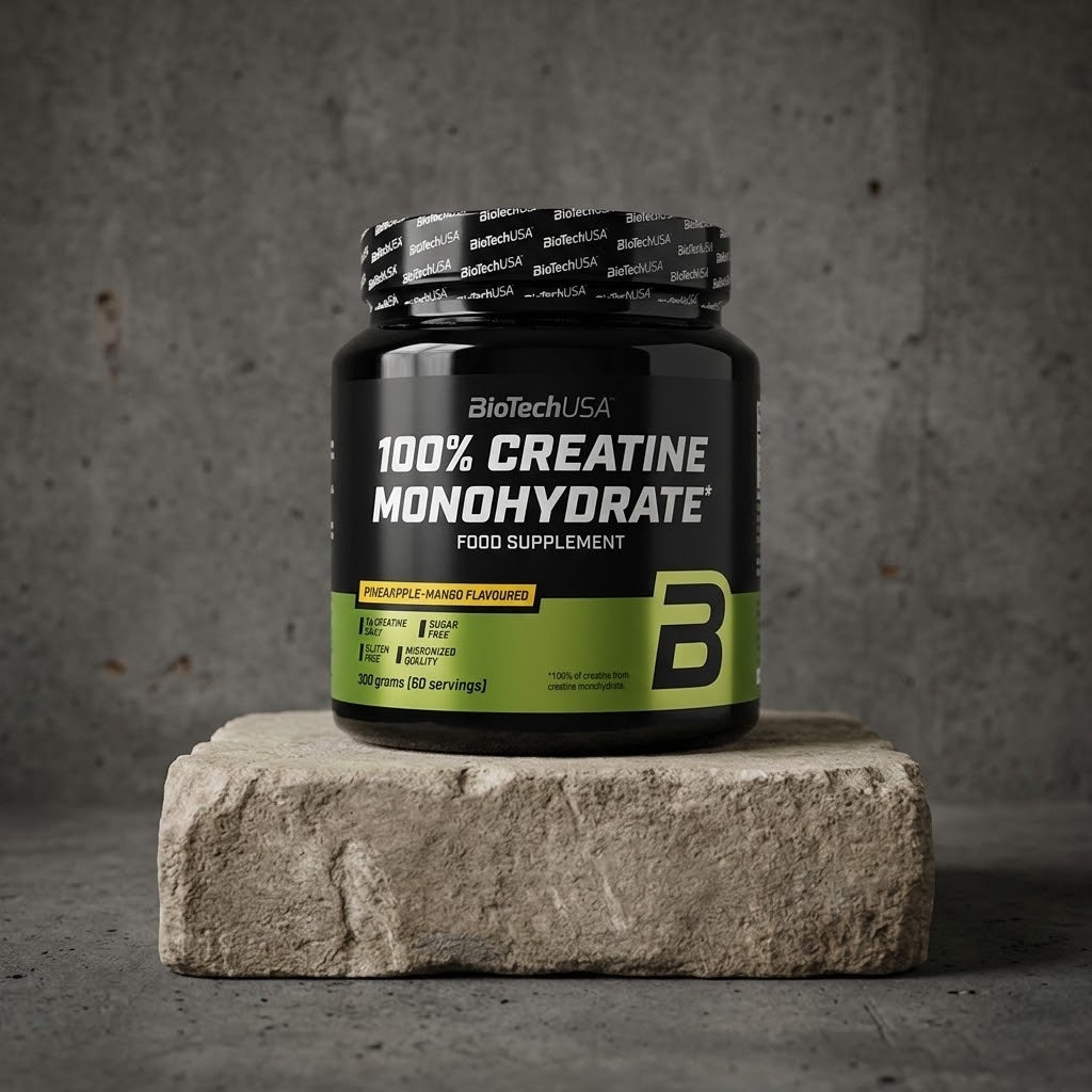 100% Creatine Monohydrate, Pineapple-Mango - 300g