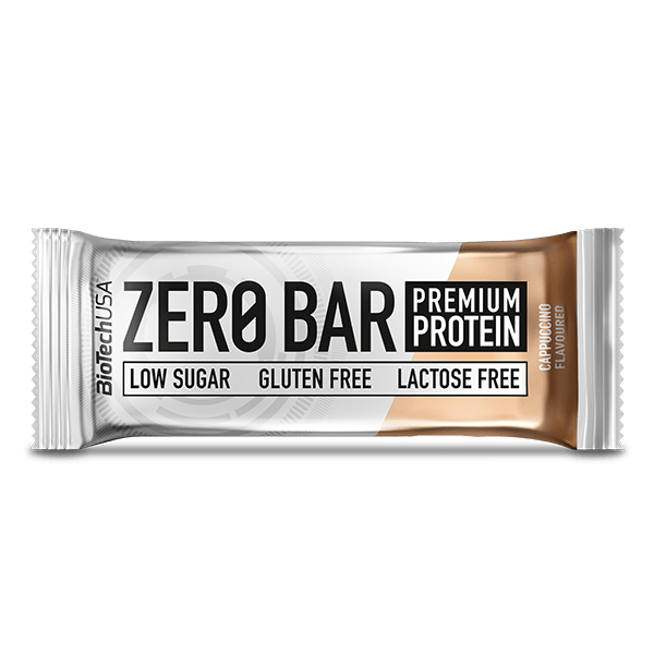 BioTechUSA Zero Bar, Cappuccino - 20 x 50g