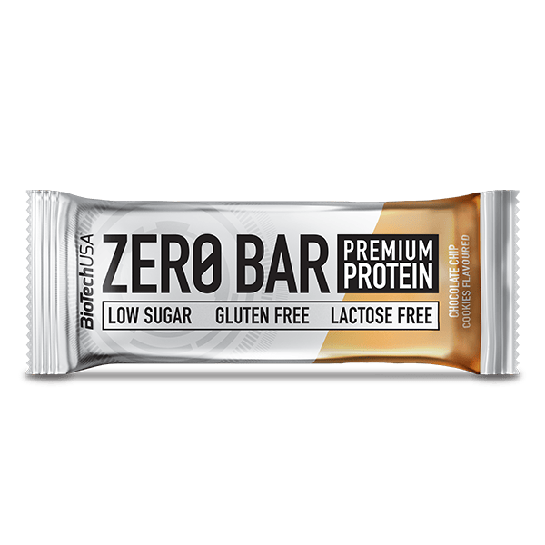 BioTechUSA Zero Bar, Chocolate Chip Cookies - 20 x 50g