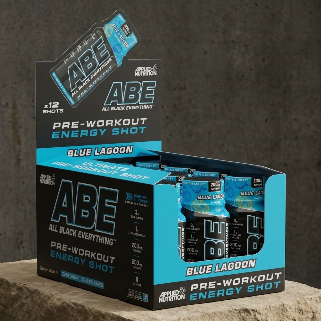 ABE Shot, Blue Lagoon - 12 x 60 ml.