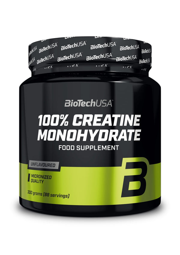 BioTechUSA 100% Creatine Monohydrate, Unflavoured - 300g
