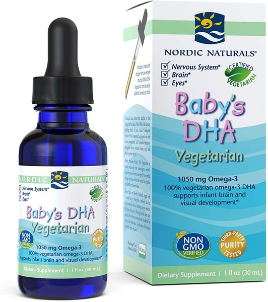 Nordic Naturals Baby's DHA Vegetarian, 1050mg - 30 ml