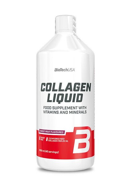 BioTechUSA Collagen Liquid, Forest Fruit - 1000 ml