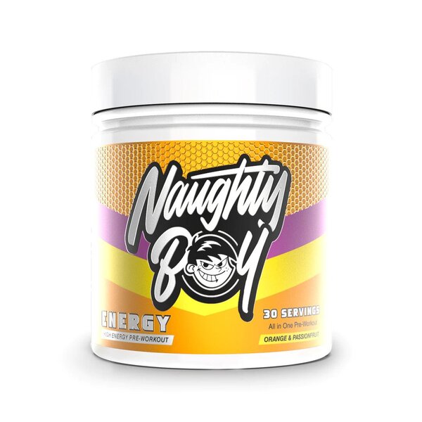 Naughty Boy Energy, Orange & Passion Fruit - 390g