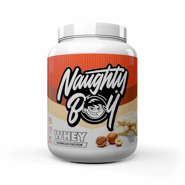 Naughty Boy Advanced Whey, White Chocolate Hazelnut - 2010g