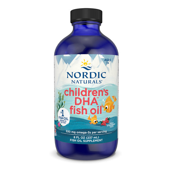Nordic Naturals Children's DHA, 530mg Omega-3 Strawberry - 237 ml