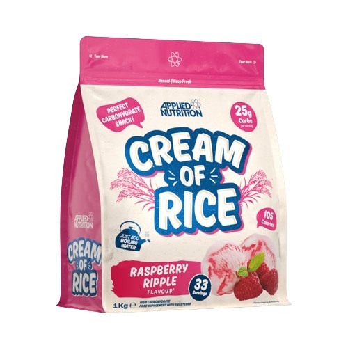 Applied Nutrition Cream of Rice, Raspberry Ripple - 1000g