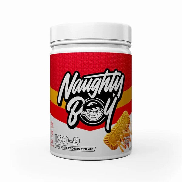 Naughty Boy Iso-9, Caramel Biscuit - 900g