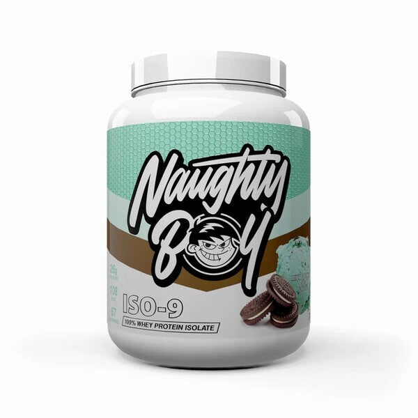 Naughty Boy Iso-9, Mint Cookies & Cream - 2010g