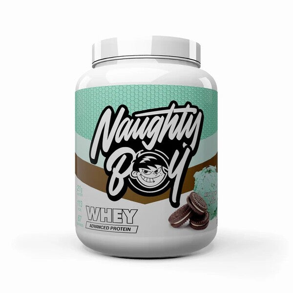 Naughty Boy Advanced Whey, Mint Cookies & Cream - 2010g