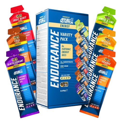Applied Nutrition Endurance Isotonic Energy Gel, Variety Pack - 6 x 60g
