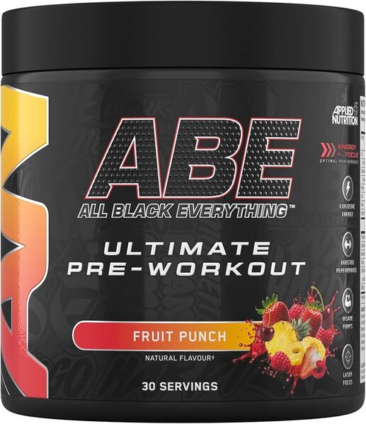 Applied Nutrition ABE - All Black Everything, Fruit Punch - 375g