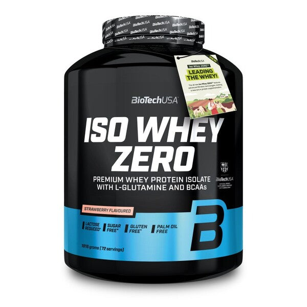 BioTechUSA Iso Whey Zero, Strawberry - 1816g