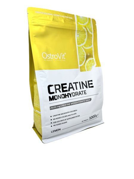OstroVit Creatine Monohydrate, Lemon - 1000g