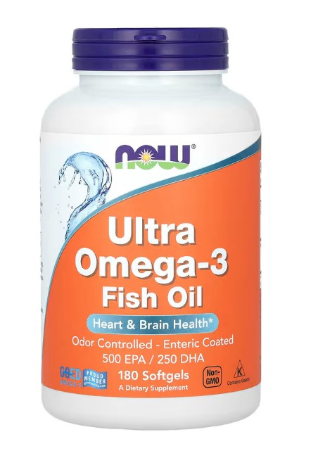 NOW Foods Ultra Omega-3 - 180 softgels
