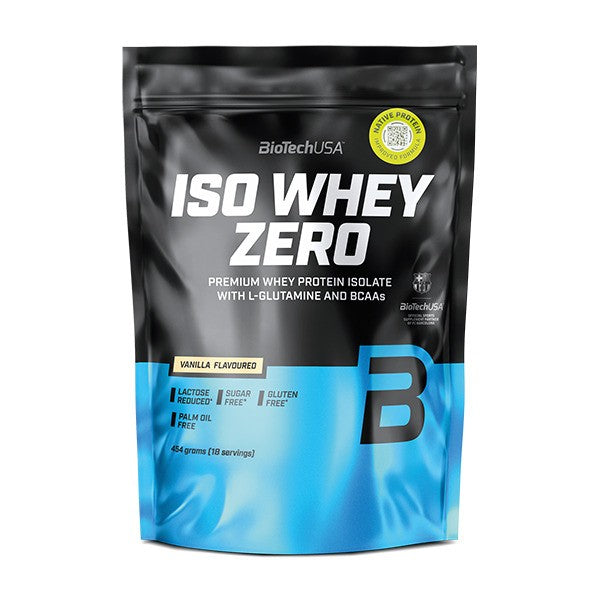 BioTechUSA Iso Whey Zero, Vanilla - 454g