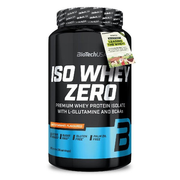 BioTechUSA Iso Whey Zero, Salted Caramel - 908g