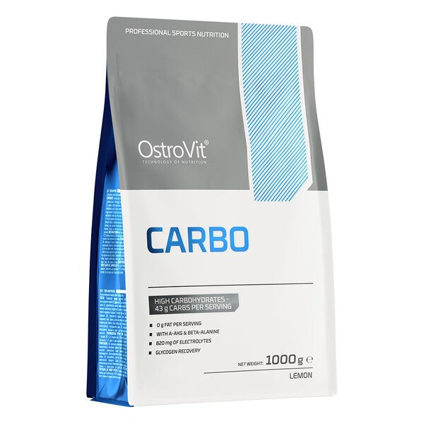 OstroVit Carbo, Lemon - 1000g