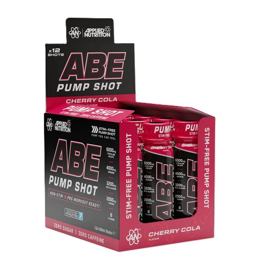 Applied Nutrition ABE Pump Shot, Cherry Cola - 12 x 100 ml