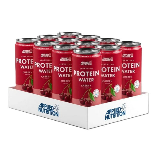 Applied Nutrition Sparkling Protein Water, Cherry - 12 x 330 ml