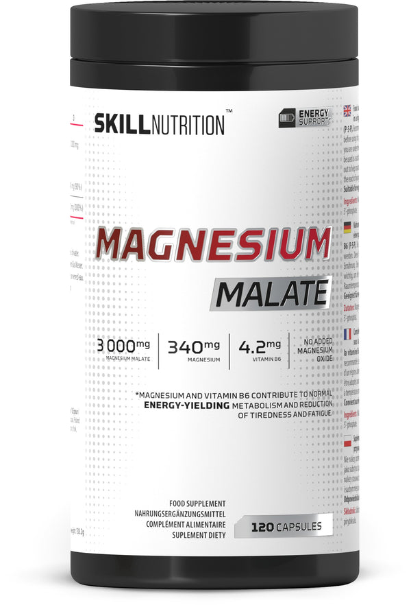 Skill Nutrition Magnesium Malate - 120 caps