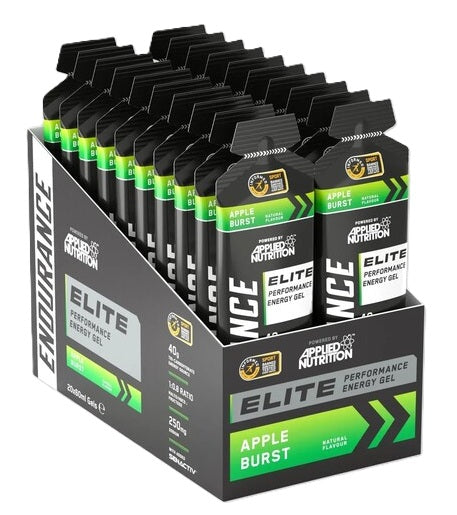 Applied Nutrition Endurance Elite Performance Energy Gel, Apple Burst - 20 x 60 ml