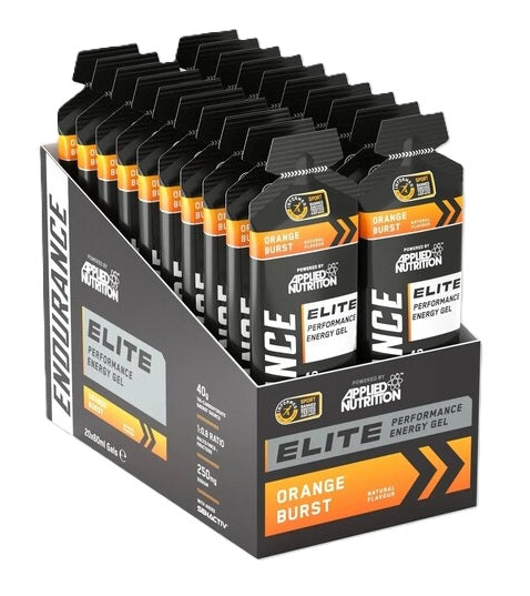 Applied Nutrition Endurance Elite Performance Energy Gel, Orange Burst - 20 x 60 ml