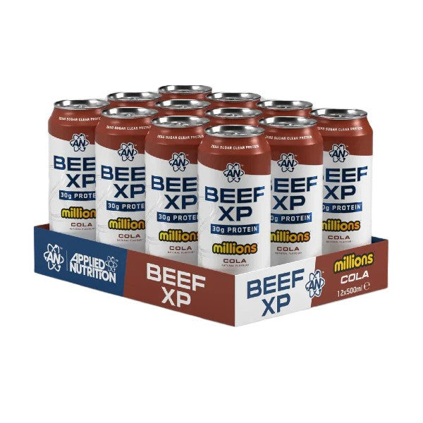 Applied Nutrition Beef XP Cans, Millions Cola - 12 x 500 ml