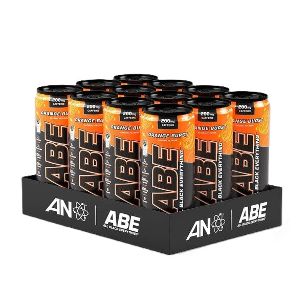 Applied Nutrition ABE Energy + Performance Cans, Orange Burst - 12 x 330 ml
