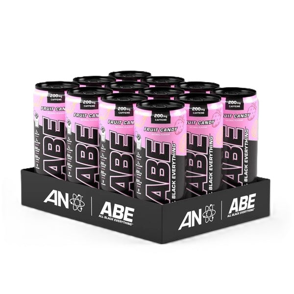 Applied Nutrition ABE Energy + Performance Cans, Fruit Candy - 12 x 330 ml