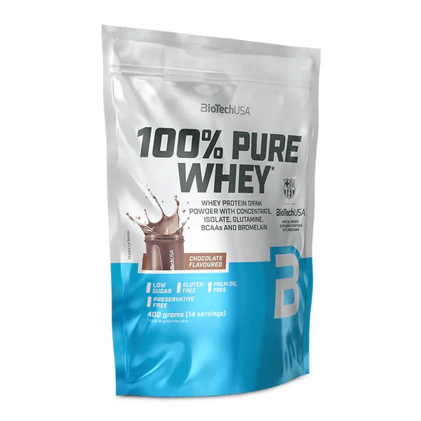 BioTechUSA 100% Pure Whey, Chocolate - 400g