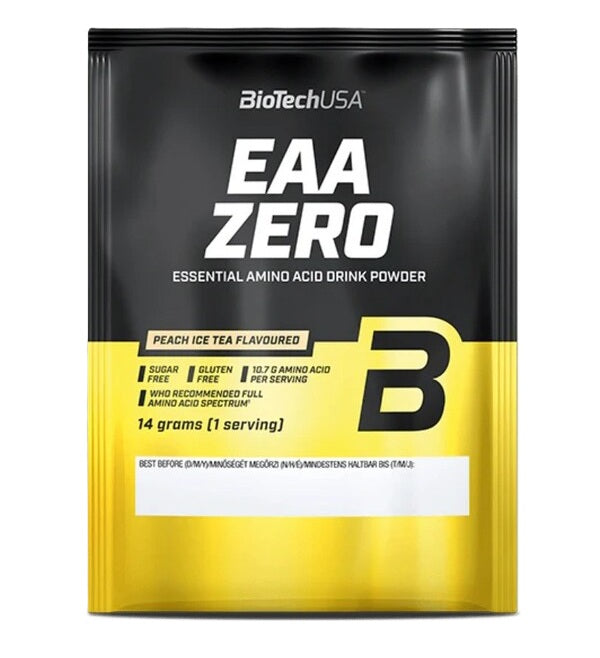 BioTechUSA EAA Zero, Peach Ice Tea - 14g (1 serving)