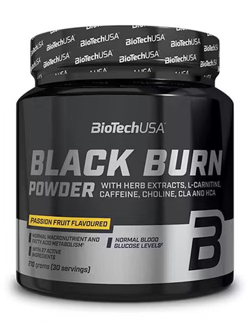 Black Burn Powder, Passion Fruit - 210g