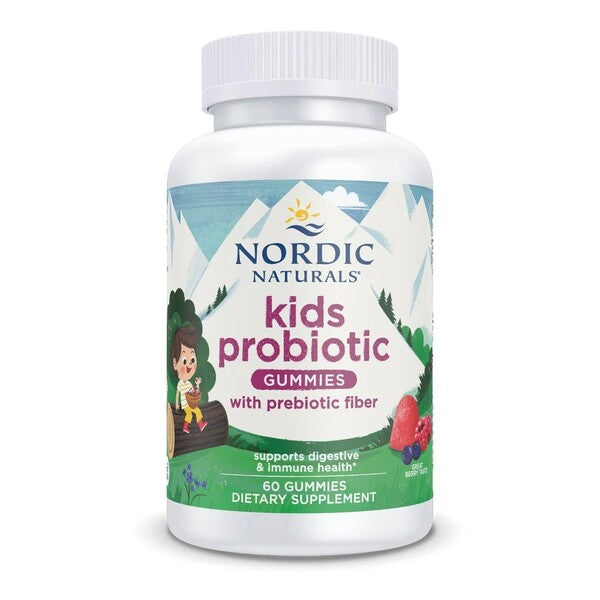 Nordic Naturals Kids Probiotic Gummies, Great Berry - 60 gummies