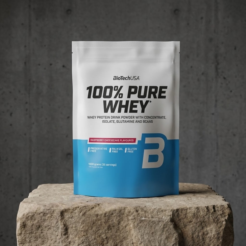 100% Pure Whey, Raspberry Cheesecake - 1000g