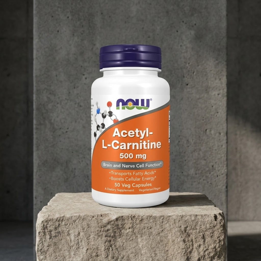 Acetyl-L-Carnitine, 500mg - 50 vcaps